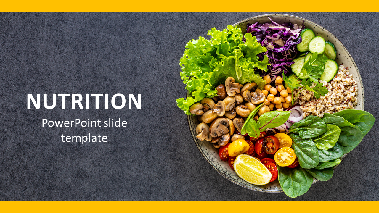 Nutrition PowerPoint Template Presentation & Google Slides